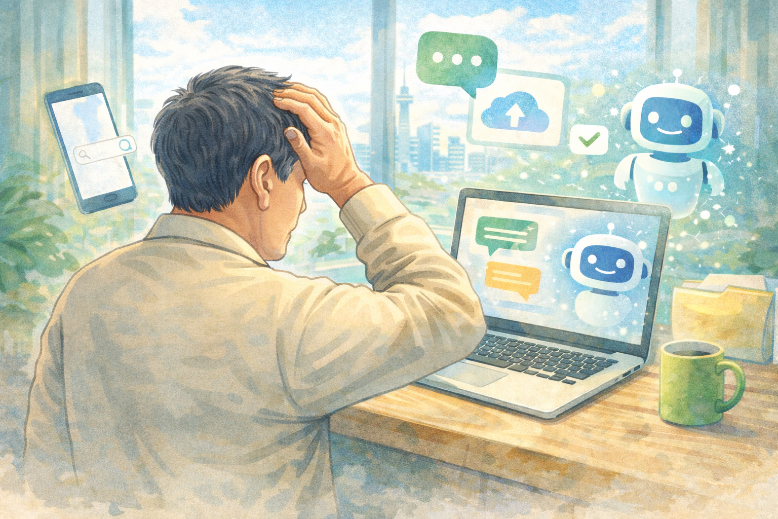 アラカンになって、デジタルが急に難しく感じた