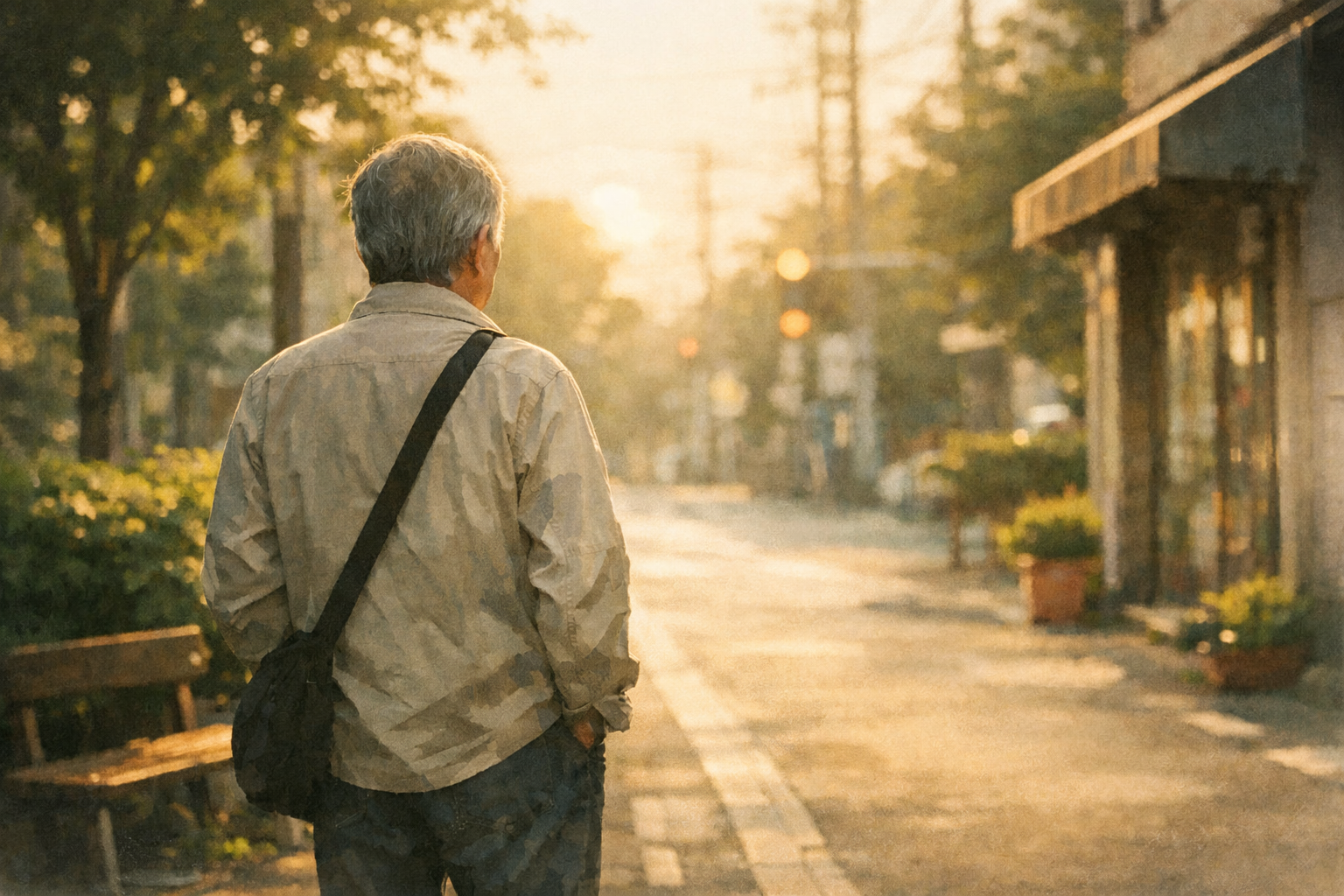 何でもない日常で、ふと立ち止まった瞬間