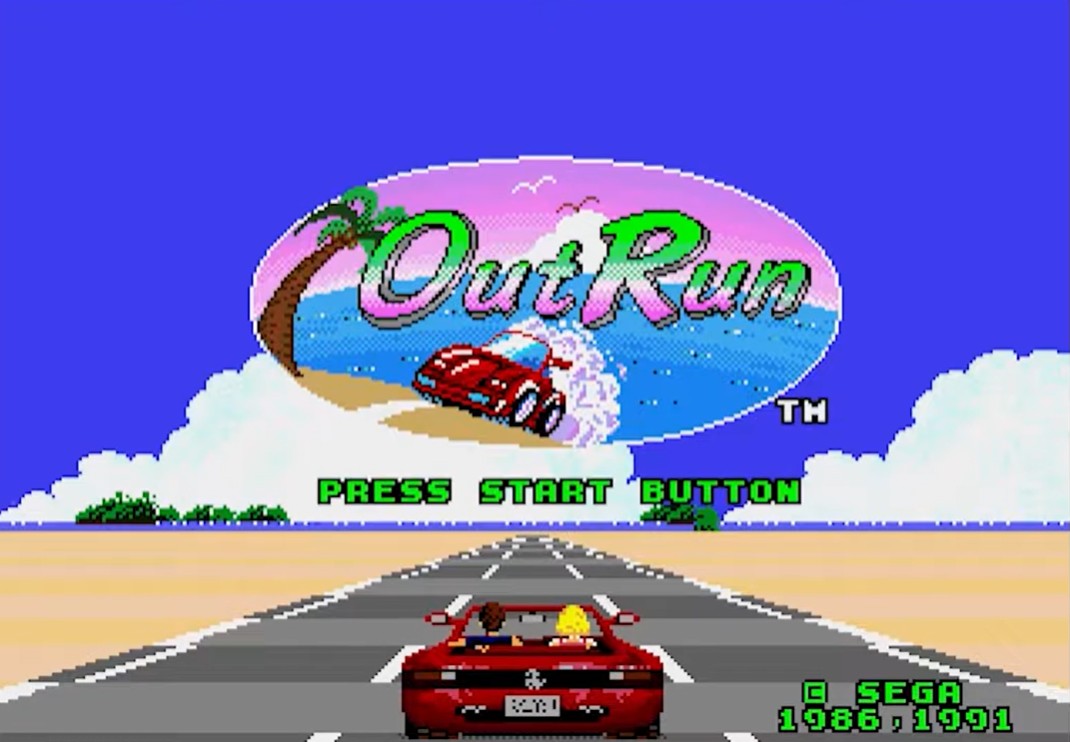 アウトランとは？メガドライブ版のゲーム内容・BGM・アーケード版との違いを解説