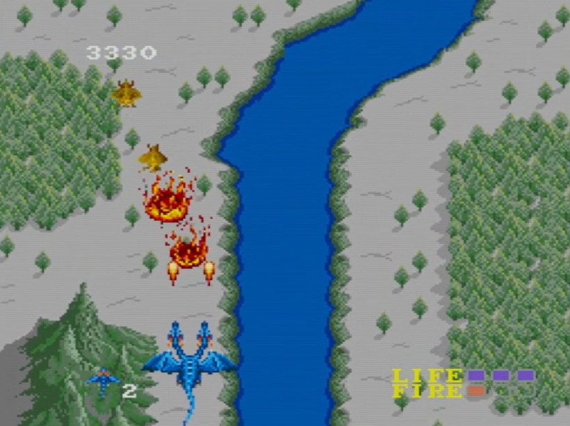 PCエンジン版『ドラゴンスピリット』
